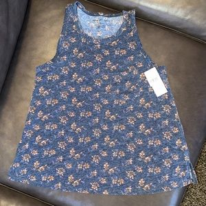 AEO XS floral tank